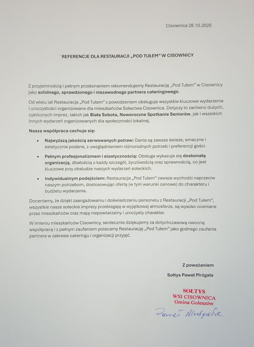 Reference Pod Tułem