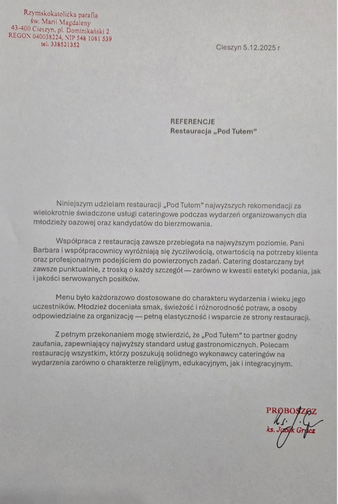 Reference Pod Tułem